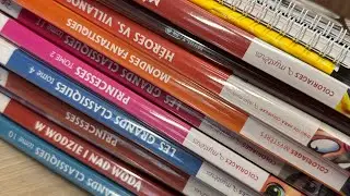 МОЯ КОЛЛЕКЦИЯ РАСКРАСОК И ВСЕ ГОТОВЫЕ РАБОТЫ (9 HACHETTE) 🎨🫟 + планы на 2026