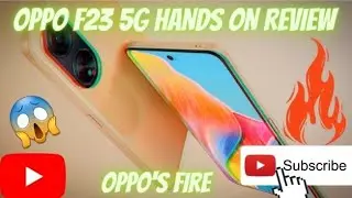 Oppo F23 5G Hands On Review🎊 |Mid-Ranger Beast From Oppo ...💥 #oppo #vivo #oppof235g #handsonreview