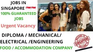 ECR & ECNR PASSPORT BOTH CAN APPLY ll SINGAPORE JOBS 🇸🇬🇸🇬