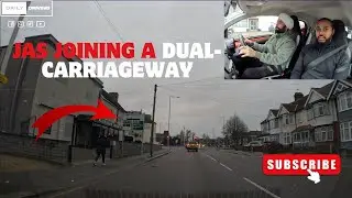 DRIVING ON A  DUAL CARRIAGEWAY- GOODMAYES ROUTE
