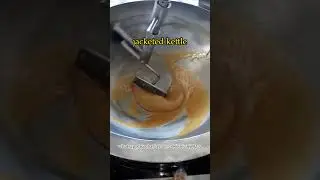 Fruit jam making machine with cooking kettle #cookingpot #fruitjamrecipe #kettle