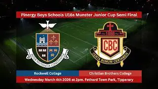 Boys Schools U16s Munster Junior cup semi final