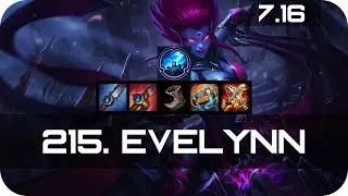 Evelynn Jungle vs Kayn Season 7 s7 Patch 7.16 2017 Gameplay Guide Build Normals