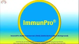 ImmunPro New Radio Commercial (2025)