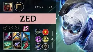 Zed Top vs Tahm Kench - VN Challenger Patch 26.02