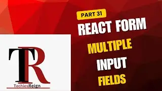 React form Multiple input field