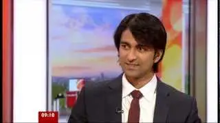 Fired Apprentice Azhar Siddique on BBC Breakfast 02.05.12