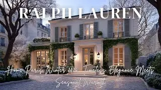 Ralph Lauren Home Paris Winter 2026  Timeless Elegance Meets Seasonal Warmth