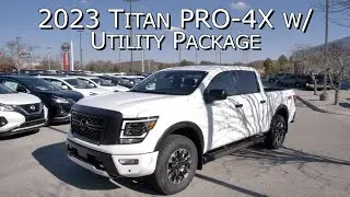 New 2023 Nissan Titan PRO-4X w/ Utility Package at Nissan of Cookeville