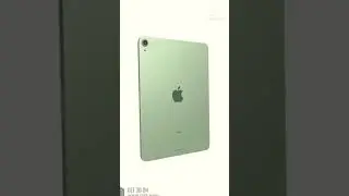 Apple IPad Air (2020) Green in 360&deg; #shorts
