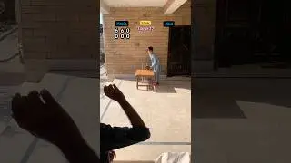 Haziq vs Abdullah 🏏 #backyardcricket #cricketmatch #cricket #youtubeshorts