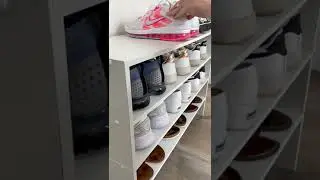 SHOE ORGANIZATION: my favorite shelves that create more space 👟