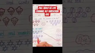 Easy Maths Worksheet for Kids 📝 | Count and Match Activity 1️⃣2️⃣3️⃣ #Shorts #Maths