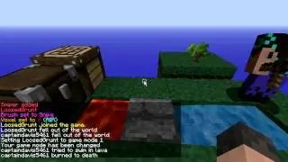 Skyblock Survival with Matt and T-dogg - We really suck (Minecraft)