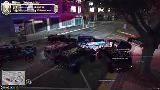 BBMC Hellions Sorround Bundy Outside MRPD Before The Car Show // Nopixel GTA RP