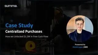 Centralized Purchasing COMPLETE WITH CC 10MINS