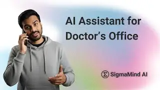 Voice AI Receptionist Books Doctor&rsquo;s Appointment | SigmaMind AI Demo