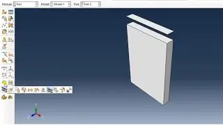 How to create  an offset  face using #abaqus  @ABAQUS_SIMULATION