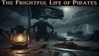 The Frightful Life of Pirates || EXTREMELY BORING HISTORICAL STORY FOR SLEEP .