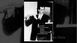 Jacques Ibert, Concerto for Flute, Carl Petkoff, Flutist