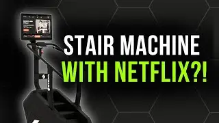 A Home Gym Stair Machine with NETFLIX and More! | Stepr Review