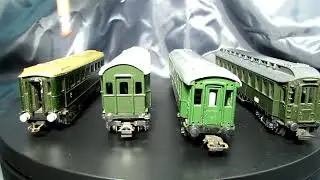 Modellbau in der DDR - kurze Einführung: Sitzwagen 1949 bis 1959.
