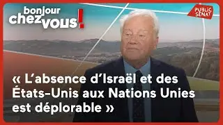 Christian Cambon : « L’absence d’Israël et des États-Unis aux Nations Unies est déplorable »