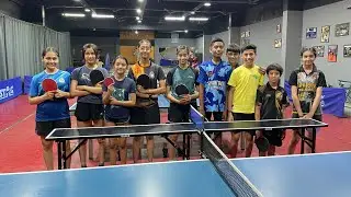 Mini Table Tennis Match😱