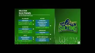 psl 2024 draft|Pakistan super league draft 2024|all squad's