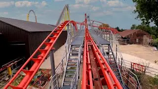 Velocity [4K] Front Seat POV - Flamingo Land