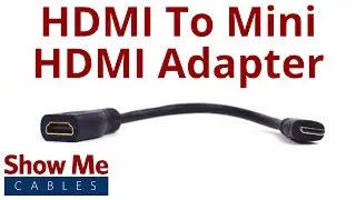 HDMI Female to Mini HDMI Male Adapter #4502