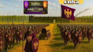 400 Elite imperials VS 800 | 4 panels of lords | Battle size 1k | Epic Siege || Mount & Blade 2