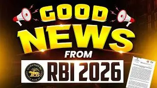 Good News from RBI 🥳 RBI Assistant 2026 Notification | RBI Assistant Notification 2026 Expected Date