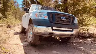 Four Wheeling Kavanaugh Ridge in a work truck!