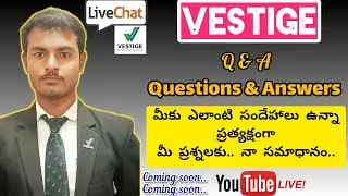 Vestige Live Session Question & Answers With Sandeep Kumar.