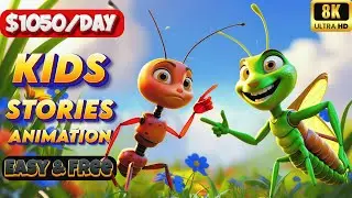 How to Make Kids 3D - Animated Stories Video | Fast, Easy and Free