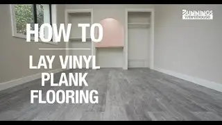 How to lay vinyl plank flooring - Bunnings Warehouse