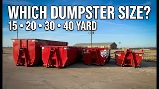 Dumpster Sizes Explained in Dallas | 15, 20, 30 & 40 Yard Dumpsters (DFW Guide)