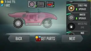 Hill Climb Racing - Create my CAR # Monster Truck with Tractor Tyres