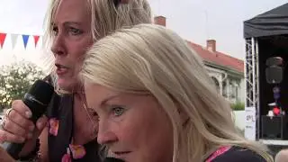 Allsångsshow med systrarna K hamnen Askersund 26 juli 2017