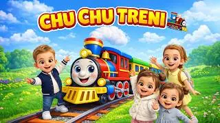 Chu Chu Treni 🚂 | Këngë për Fëmijë | Arlo & Esla Kids TV