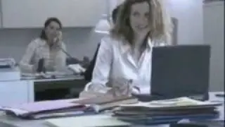 Office flirting - funny commercial