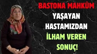 DİZ KİRE&Ccedil;LENMESİ NEDENİYLE BASTONA MAHK&Ucirc;M YAŞAYAN HASTAMIZDAN İLHAM VEREN SONU&Ccedil;!
