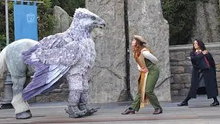 ヒッポグリフ・マジカル・レッスン USJ Hippogriff Magical Lesson at universal studios japan 大阪环球影城 遇见魔法生物