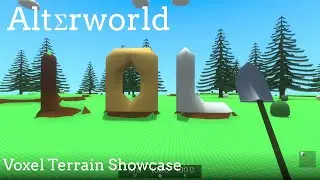 Voxel Terrain Showcase | Alterworld