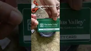Indus Valley mini frying pan🥘unboxing #indusvalley #castironcooking 🫕🥧