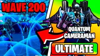 149 ВОЛН НА АВТОСКИПЕ С QUANTUM CAMERAMAN ULTIMATE ENDLESS MODE в Toilet Tower Defense | Roblox!