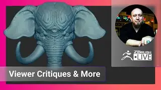 Critique Session & More! - Submit ZBrush Files for Review: http://zbru.sh/tsw - T.S. Wittelsbach