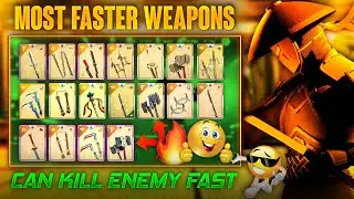 MOST FASTED WEAPONS in SHADOW FIGHT 3! TOP 10 WEAPONS IN SF3! sf3 faster weapons! shadow fight 3