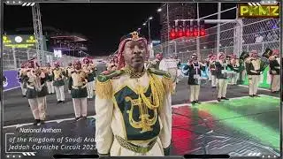 F1 Jeddah Corniche Circuit 2023 - National Anthem of the Kingdom of Saudi Arabia!